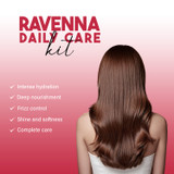I Belli Capelli Ravenna Daily Care Kit – Shampoo and Conditioner 2x300ml + Hair Mask 500g + Hair Oil 60ml