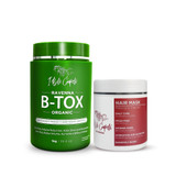 I Belli Capelli Ravenna B-tox Organic Kit – Hair Mask 500g + B-tox Organic 1kg