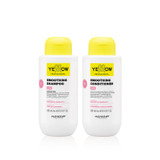 Kit Alfaparf Yellow Liss Shampoo and Conditioner for Straight Hair 2x500ml/2x16.9 fl.oz