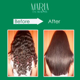 Kit Maria Escandalosa Progressiva Okra Shampoo Mask Quiabo Straight Hydrated Hair Care 2x300ml/2x10.1fl.oz