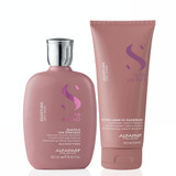 Alfaparf Milano Semi Di LINO Kit Moisture Dry Hair Nutritive Shampoo and Conditioner Home Care