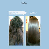 Kit Portier Progressive Exclusive Straight Aligned Smoothing Hair Care 2x250ml/2x8.45fl.oz