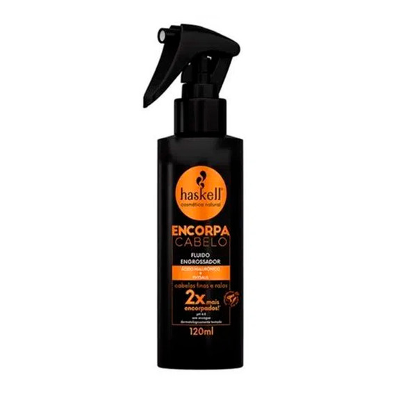 Haskell Thickening Fluid Hair Encorpa Cabelo Restructuring Spray Fluído Engrossador 120ml/4.05fl.oz