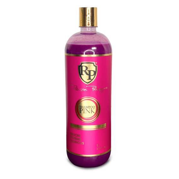 Robson Peluquero Pink Tinting Shampoo Restore Extreme Luminous 1L/33.8 fl.oz