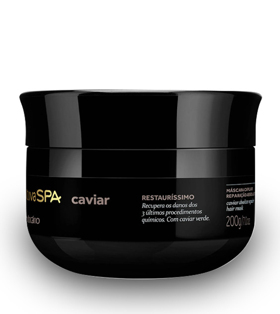 oBoticário SPA Caviar Hair Mask for Restored Hair 200g/7.0 oz