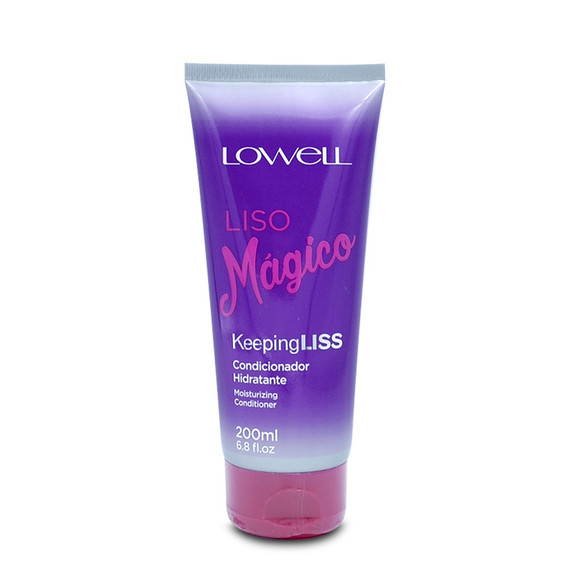 Lowell Liso Mágico Keeping Liss Conditioning Moisturizing Condicionador Hidratante 200ml/6.76 fl.oz