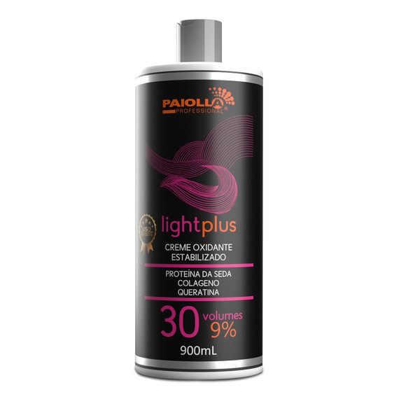 Paiolla Oxidizing Cream 30 Volumes Light Plus 900ml/30.43 fl.oz Paiolla Oxidizing Cream 30 Volumes Light Plus 900ml/30.43 fl.oz