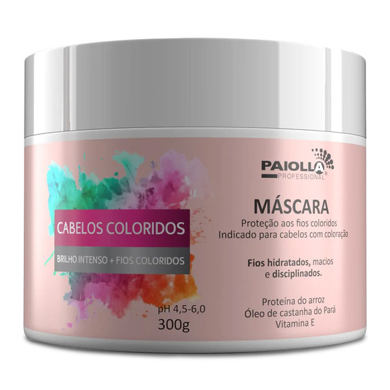 Paiolla Colored Hair Mask 300g/10.58 oz