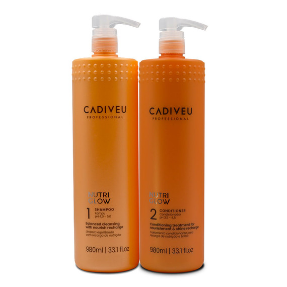 Cadiveu Professional Kit Nutri Glow Shampoo & Conditioner