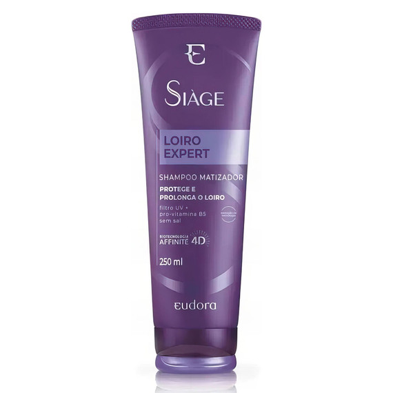 Eudora Siàge Tinting Shampoo - Protects and Extends Blonde 250ml/8.45 fl.oz