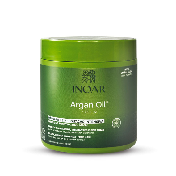 Inoar Argan Oil System Moisturizing Mask 500g/17.6 oz