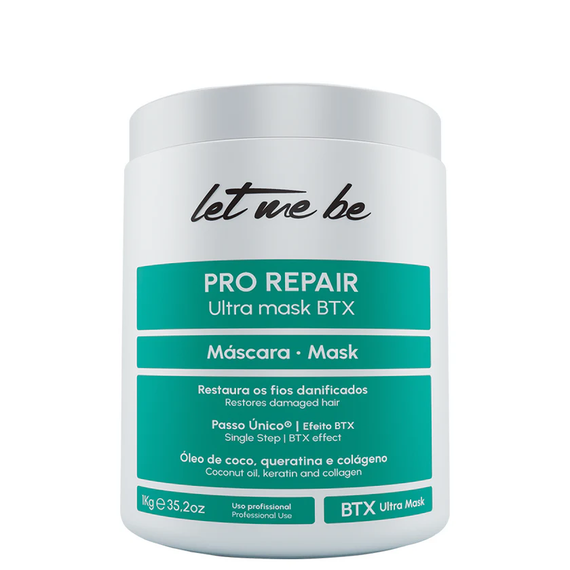 Let Me Be Btox Capillary Pro Repair Ultra Mask Reduces Volume 1kg/35.27 oz.