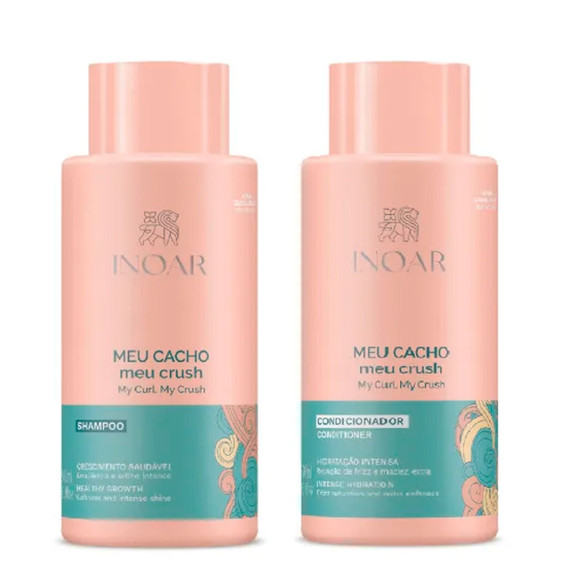 Inoar Kit Meu Cacho Meu Crush Shampoo and Conditioner