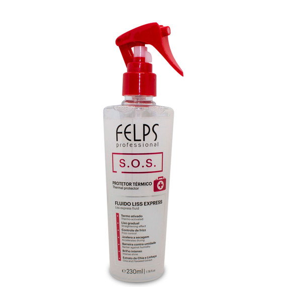 Felps SOS Thermal Protector Liss Express Fluid 230ml/7.78 fl.oz