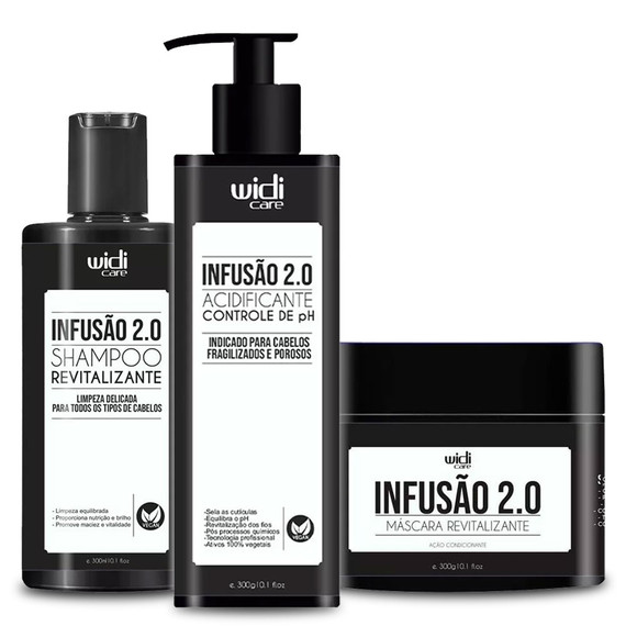 Widi Care Infusion 2.0 Kit Shampoo, Mask and Acidifier 3 Products