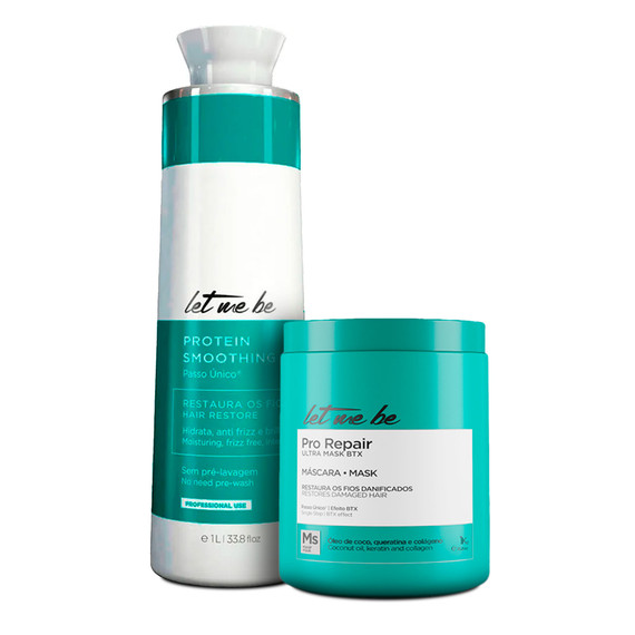 Kit Let Me Be Progressive Protein Smoothing + Pro Repair Ultra Mask