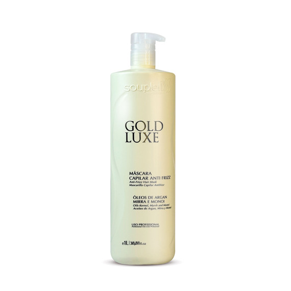 Soupleliss Progressive Gold Liss Thermal Realignment Hair Care Realinhamento Térmico 1L/33.8fl.oz