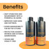 Inoar Blends Collection Vitamin C Duo Kit Shampoo + Conditioner 2x1L/2x33.8 fl.oz
