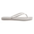 Havaianas Women's White Flip Flop (Size 7-8)