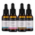 Principia kit 4 Serums - Hyaluronic, Mandelic, Matrixyl Peptides, and MIX-02