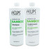 Kit Felps Shampoo Conditioner Bamboo Extract Bio-Growth Contains Vitamins Hair Care 2x1L/2x33.8fl.oz
