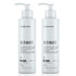 Kit Madamelis Progressive Liss Ultimate Hair Straightening Free Frizz Hair Care 2x300ml/2x10.1fl.oz
