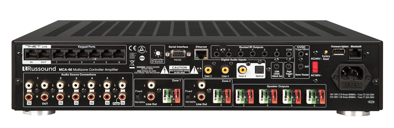 ACCA インターホン Russsound Source Controller Amplifier
