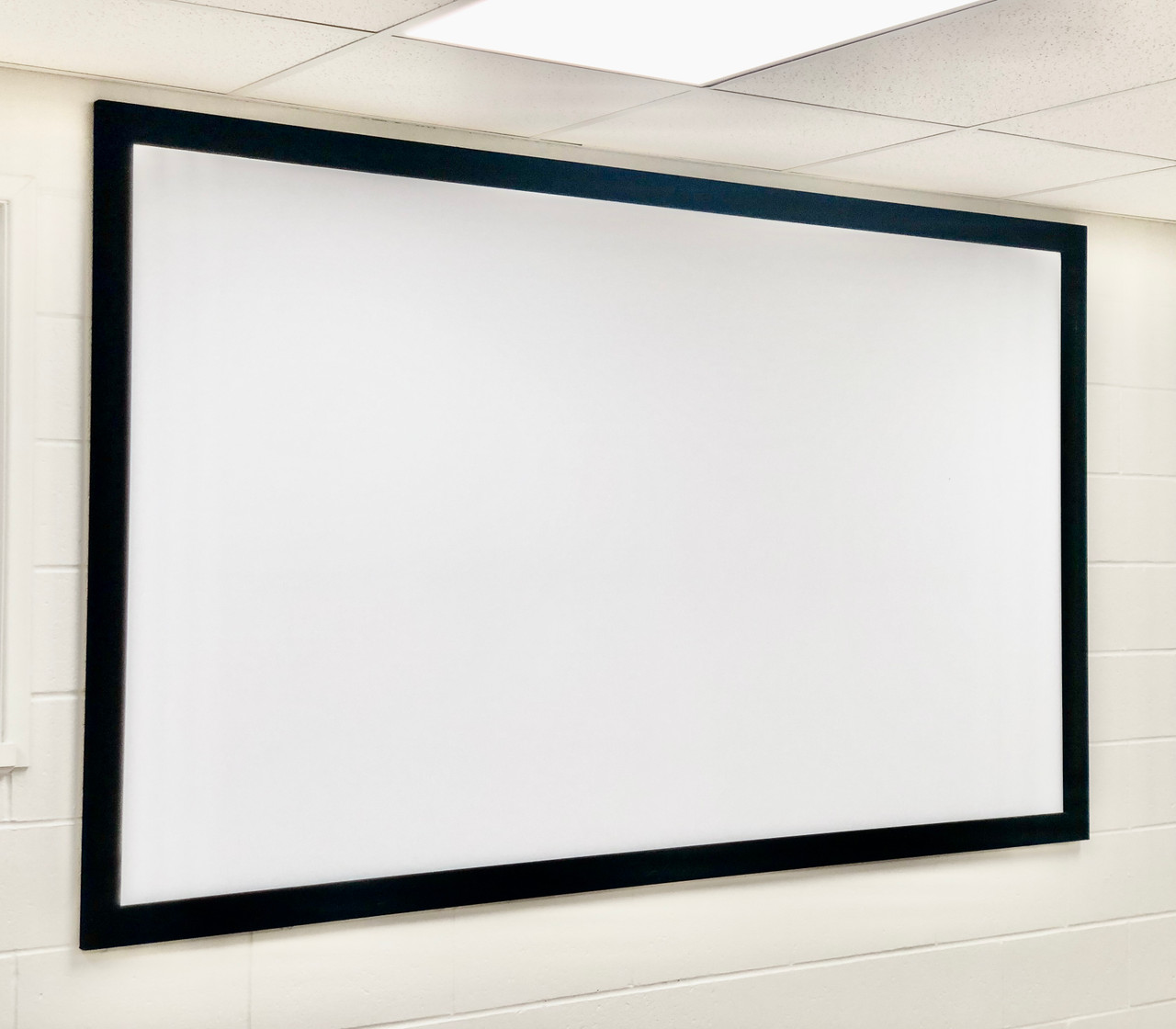 Home Theater Acoustically Transparent Fixed Projector Screen (SPX120)