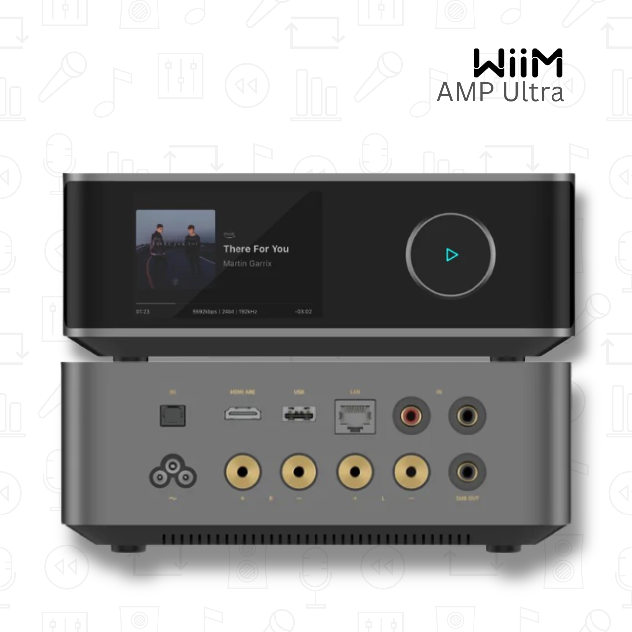 WiiM Amp Ultra – 100W Streaming Amplifier Canada