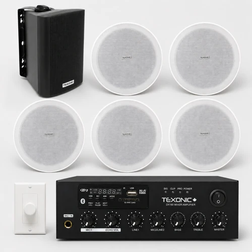 Business music speaker package