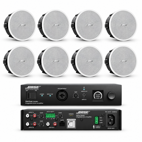 Bose DesignMax 8-Speaker Low-Profile Ceiling System – Veritas 1100BH