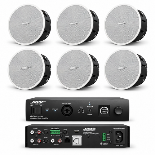 Bose DesignMax 6-Speaker Premium Ceiling Sound System – Veritas 1100BH