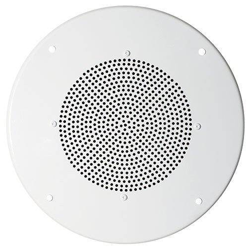  SPE86T 8" In Ceiling Speaker with Transformer 10W 70/24v - White