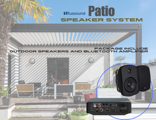  Premium Outdoor Speaker System by AVteck - Russound Tech