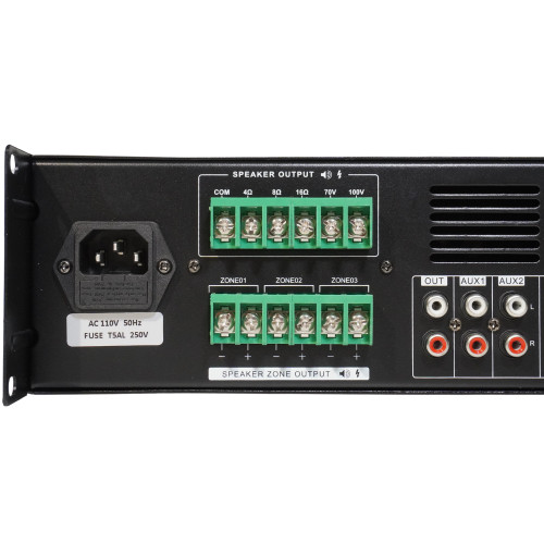 ミュージック 3million Premium Sound for Hotels: 120W 3-Zone Amplifier | Canada