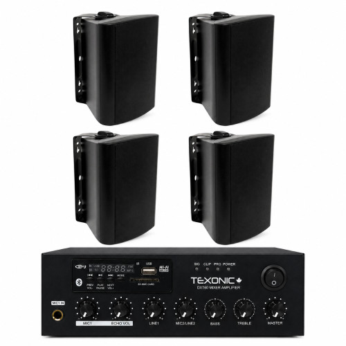 Commercial wall speaker package