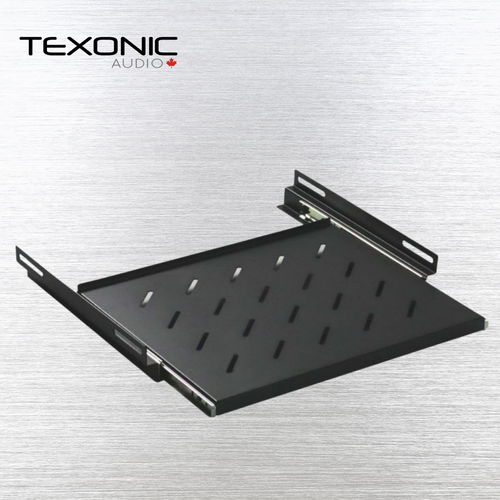 rack keyboard tray, sliding keyboard shelf, server rack pull out tray, AV rack shelf Canada