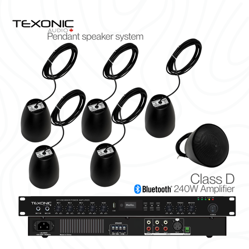 open ceiling sound system