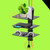 TEXONIC DVX703 three tier AV wall shelf with cable management
