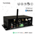 Single Zone wifi streaming amplifier Audio System rear view