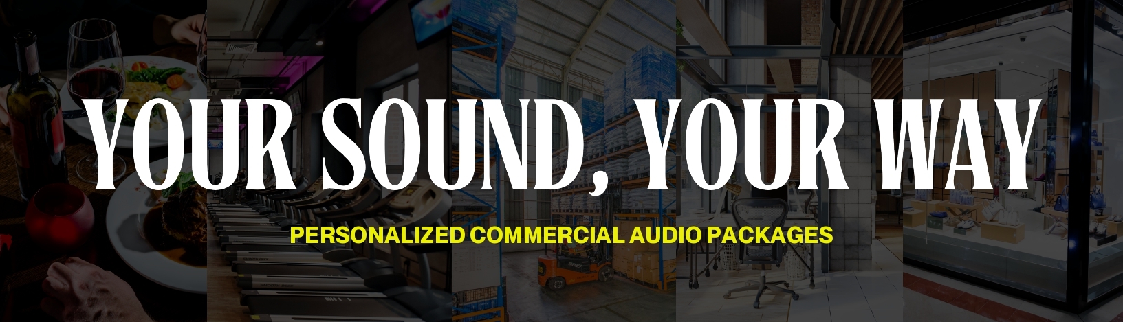 Commercial Audio Package Banner