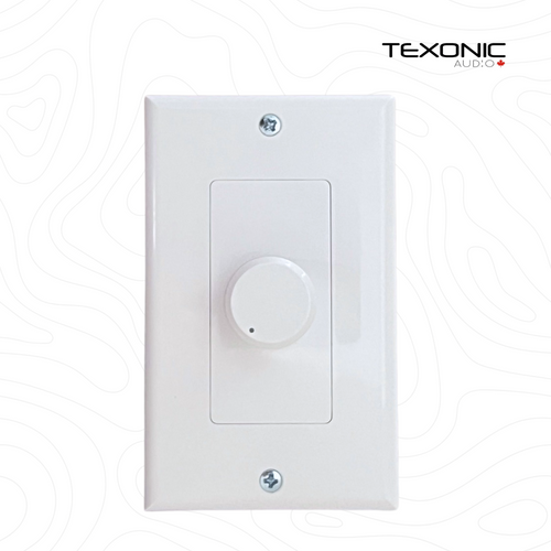 100V Volume Control 100W | 70/100V Line | Wall Mount ABS