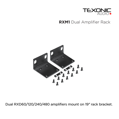 TEXONIC RXM1 Dual Rack Mount Kit Canada | RXD Series