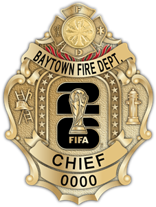 Baytown Fire Dept. -  The Protector - Gold