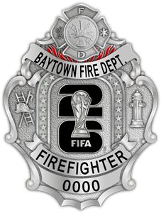 Baytown Fire Dept. -  The Protector - Silver