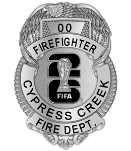 Cypress Creek Fire Dept. -  The Defender - Silver