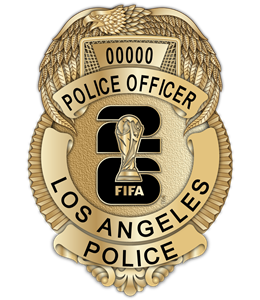Los Angeles Police Dept. -  The Defender - Gold