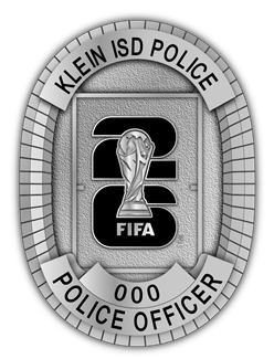 Klein ISD Police Dept. -  The Pitch - 3 Panel - Silver