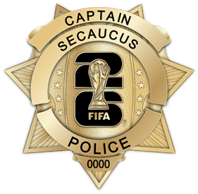 Secaucus Police Dept. - The Winger - Small Gold