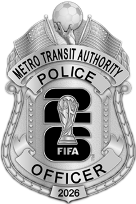 Metro Transit Authority Police - The Iconic - 4 Panel Silver